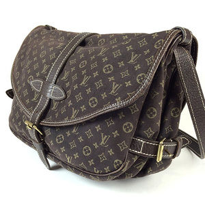 Louis Vuitton Monogram Mini Run Saumur 30 Crossbody Shoulder Bag